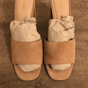 Aldo Blush Pink Mules